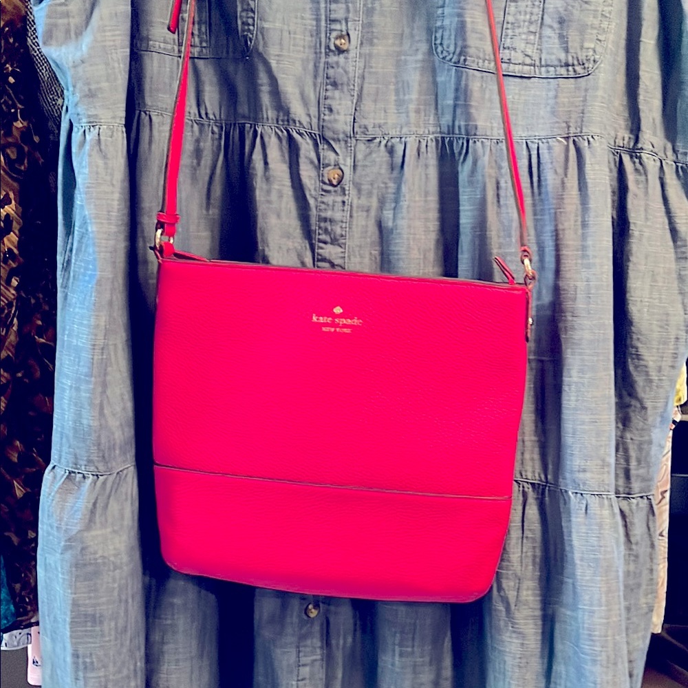 Kate Spade Hot Pink Crossbody Bag